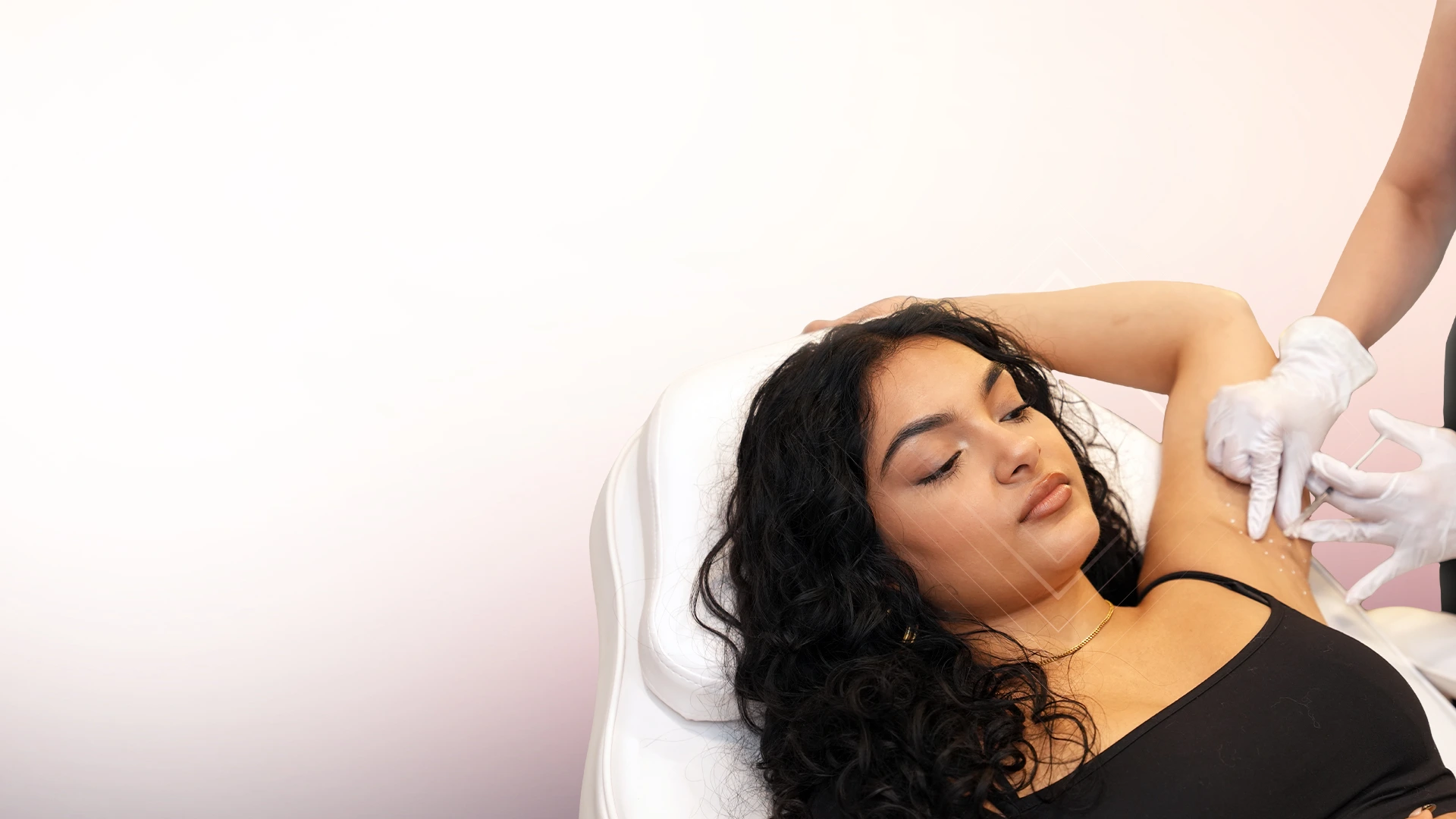 Hyperhidrosis Treatment (Underarms & Palms) treatment at Toronto medical spa - Say Goodbye to Clammy Hands and Damp Shirts...